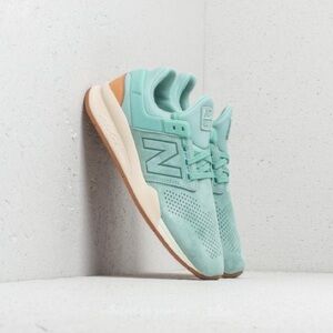 New Balance Mens 247v2 -REVlite Running Shoes Blue Green